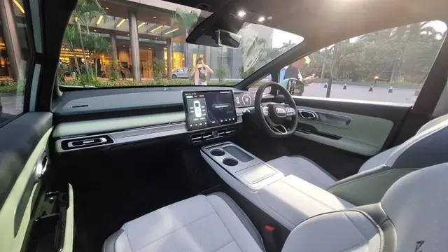 Ini Keunggulan Mobil Listrik Aion Y Plus (Arief A/Liputan6.com)