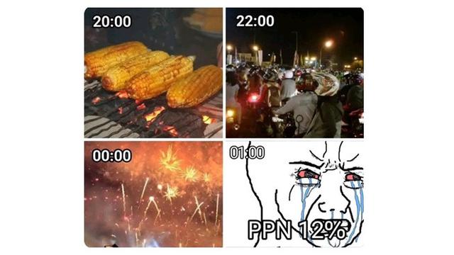 6 Meme Susunan Acara Tahun Baru 2025,