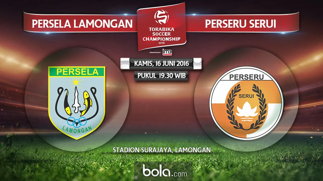 Persela Lamongan Vs Perseru Serui
