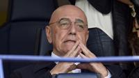 Mantan CEO AC Milan Adriano Galliani. (AFP/Alberto Lingria)