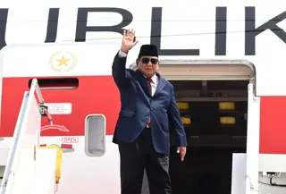 Presiden Prabowo Subianto mengakhiri rangkaian kunjungan resmi kenegaraan di Paris, Republik Prancis, Jumat (29/5/2026) (Biro Pers Sekretariat Presiden)