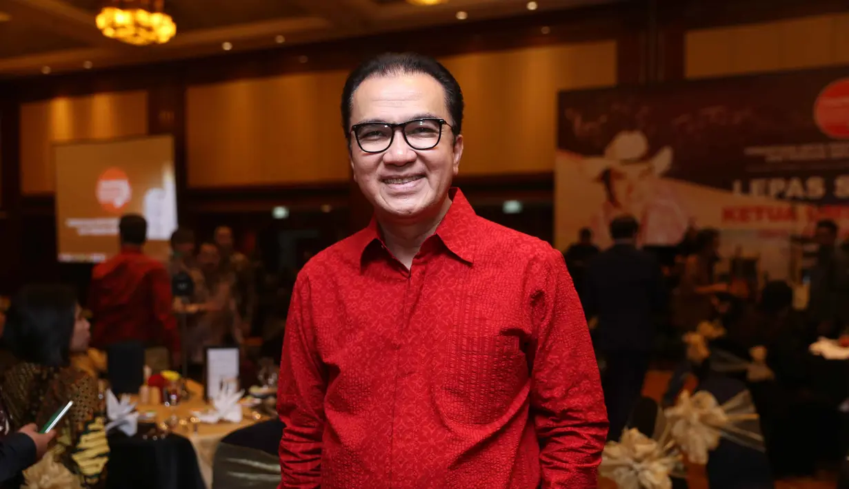 Anggota DPR dan Ketua Umum Persatuan Artis Penyanyi, Pencipta Lagu dan Pemusik Republik Indonesia (PAPPRI), Tantowi Yahya akan meninggalkan Tanah Air selama tiga tahun kedepan. (Nurwahyunan/Bintang.com)