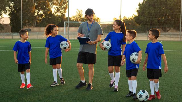 Ilustrasi olahraga di sekolah