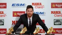 Sepatu Emas Eropa: Lionel Messi Samai Cristiano Ronaldo