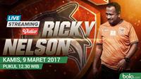 Ricky Nelson_Live Streaming (Bola.com/GRAFIS: Adreanus Titus/FOTO: Nicklas Hanoatubun)