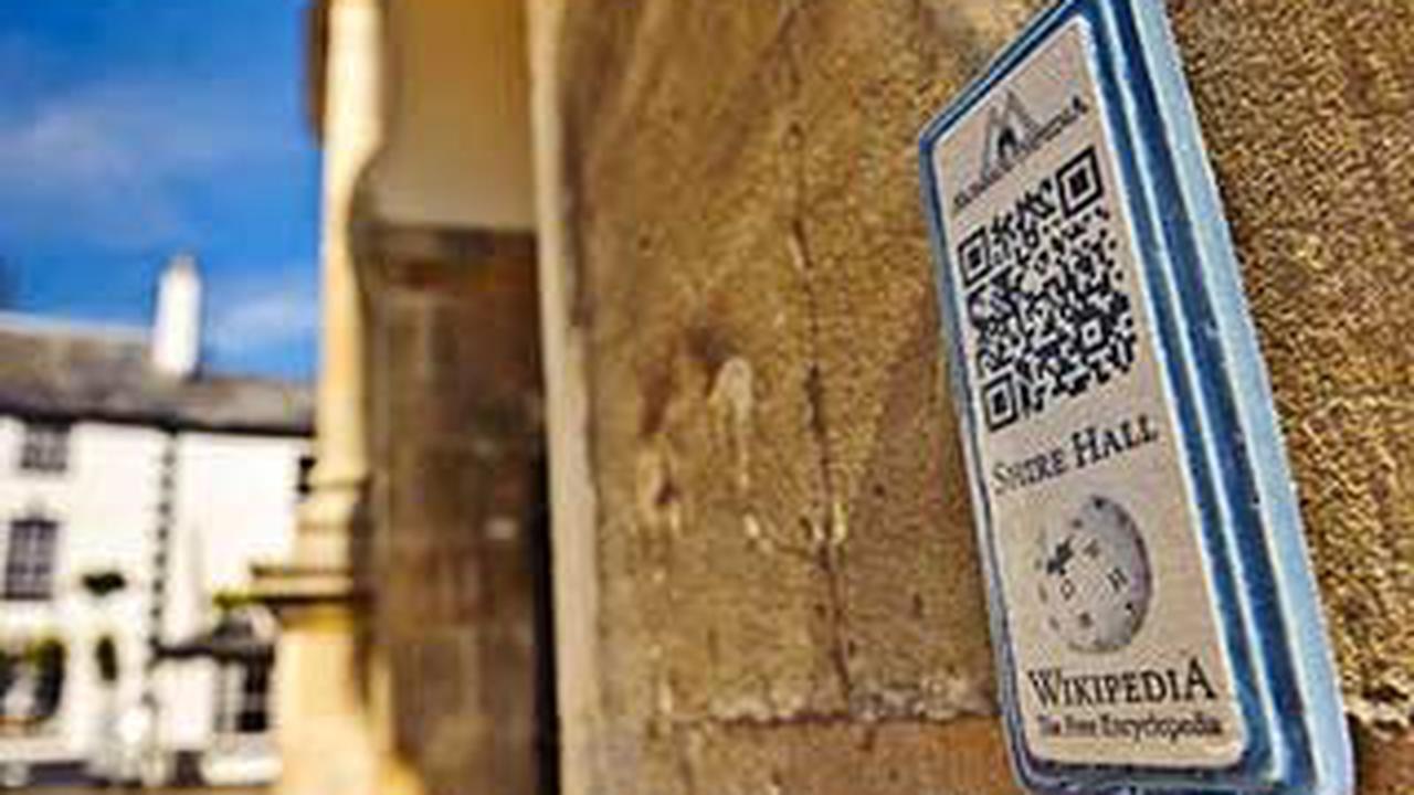 Welsh, Kota dengan Kode QR
