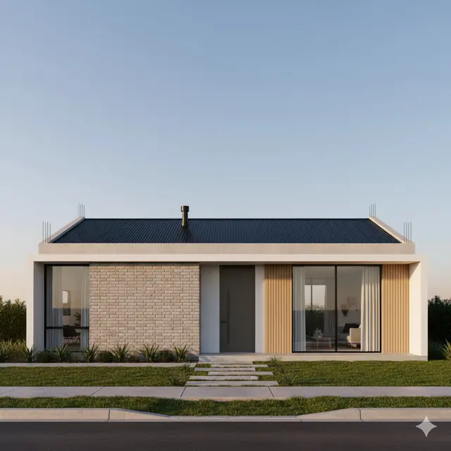 7 Desain Rumah Sederhana 2 Kamar Hemat Biaya tapi Cantik Tren 2025, Inspirasi Hunian Nyaman