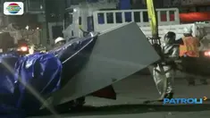 Lalu lintas yang sempat ditutup dari arah Panglima Polim menuju Blok M sudah dibuka kembali.