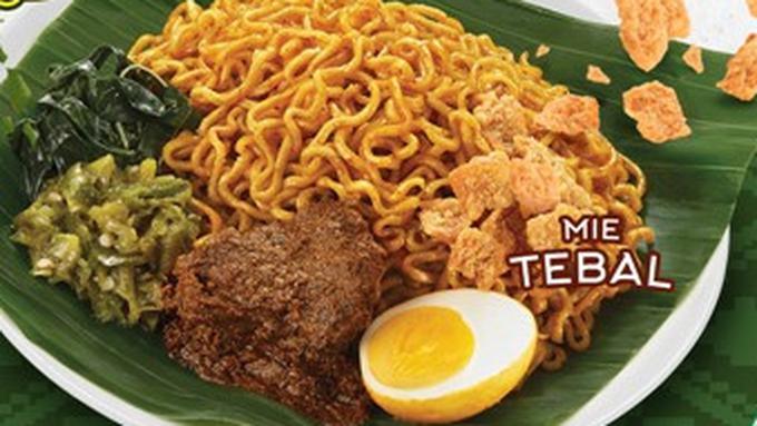Kelezatan Nasi  Padang  Jadi Inspirasi Bumbu  Racikan Mie 