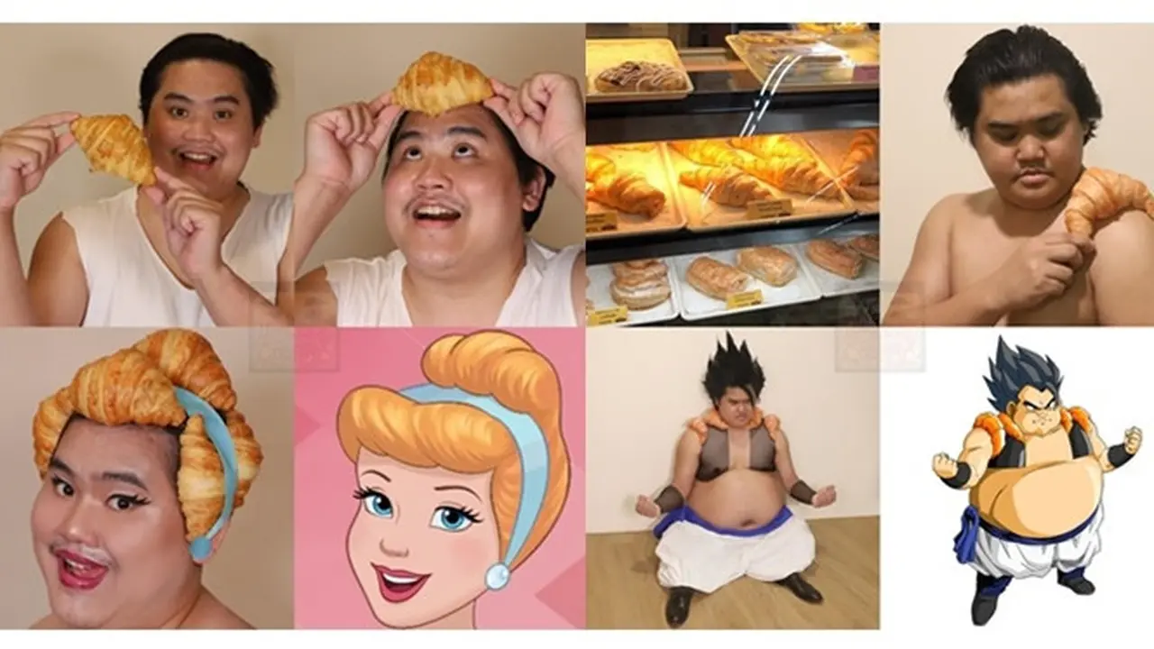 6 Cosplay Low Budget Pakai Croissant Ini Kreatif Sekaligus Kocak