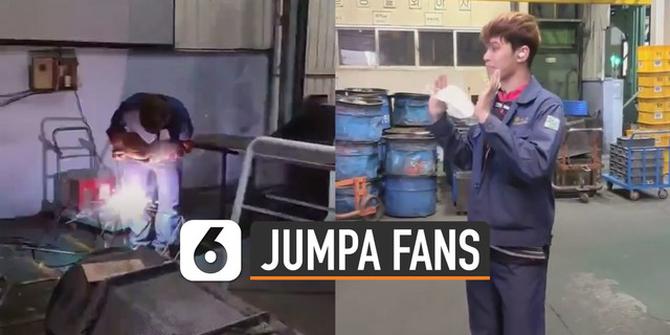VIDEO: Kocak Aksi Pria Berlagak Seperti Oppa Korea Sedang Jumpa Fans, Endingnya Bikin Ngakak