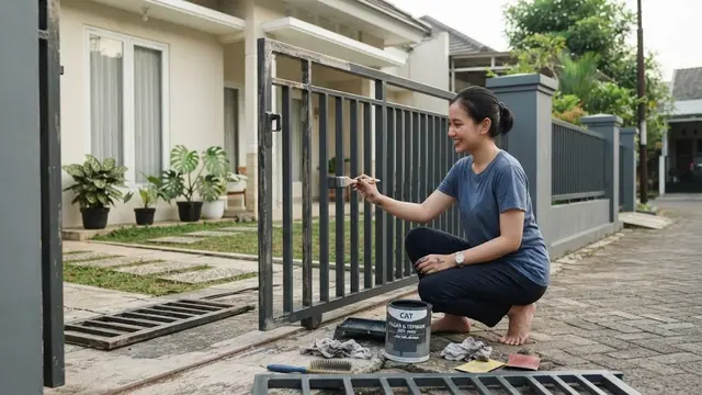Cara Menyiasati Pagar Rumah Berbiaya Minim agar Tampil Modern