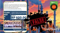 Penelusuran  klaim link situs resmi Kemnaker untuk cek status penerima BSU.