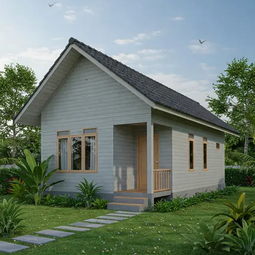 6 Desain Rumah 2 Kamar di Kampung yang Modern, Nyaman dan Bikin Betah