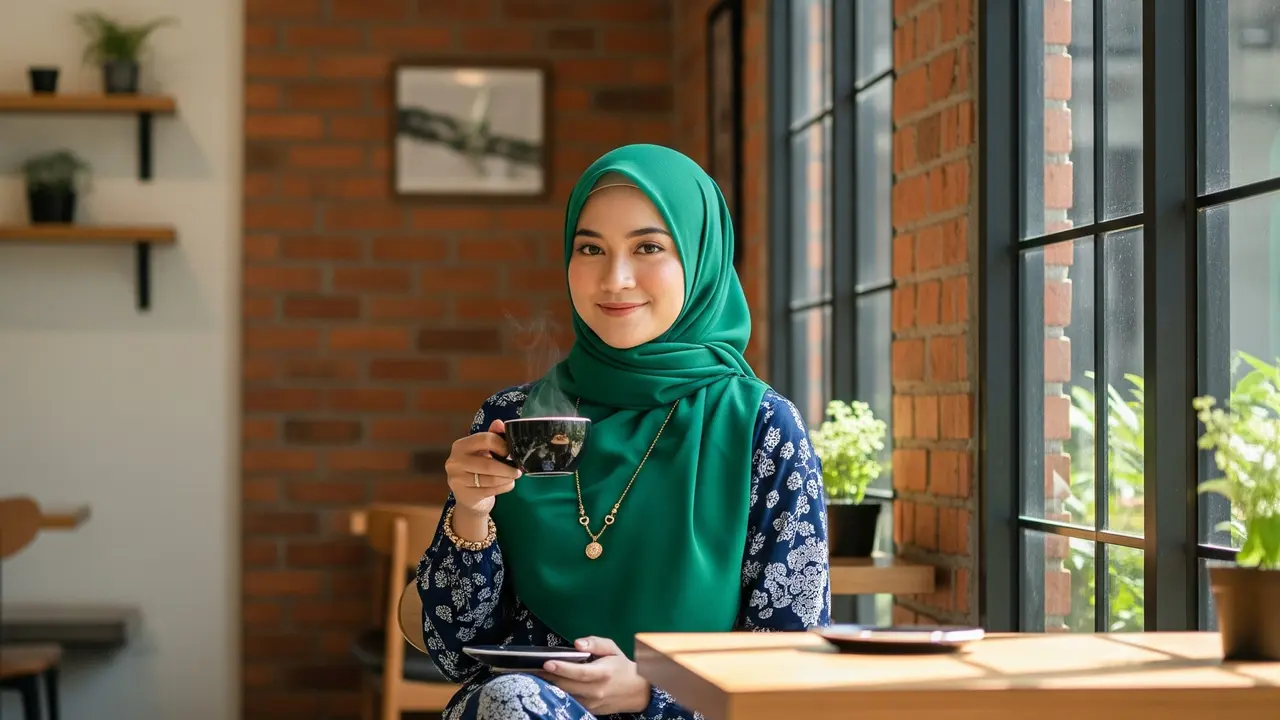 8 Outfit Ibu Muda Berhijab 30 Tahun ke Atas Agar Terlihat Lebih Muda