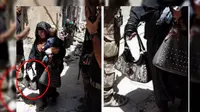  Foto Bomber Perempuan ISIS Bawa Bayi Sebelum Meledakkan Diri