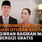 Prabowo Lantik Raffi Ahmad Jadi Utusan Khusus, Gibran Bagikan Makan Bergizi Gratis