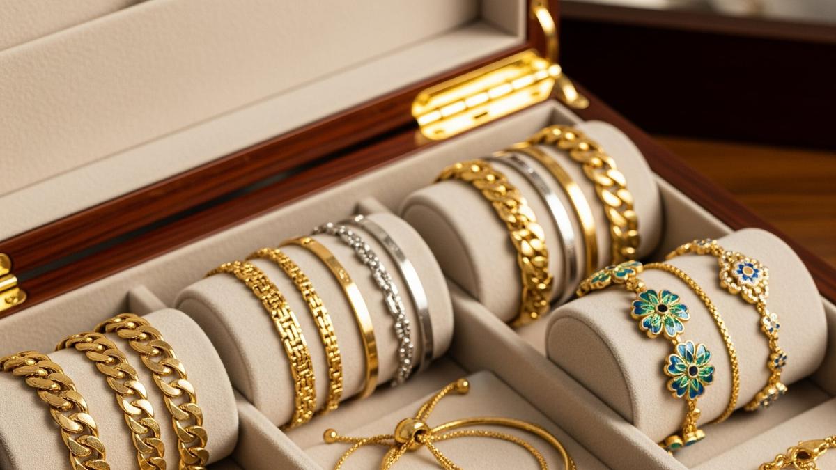 10 Rekomendasi Gelang Klasik Emas 24 Karat 20 Gram, Investasi Berkilau Sepanjang Masa