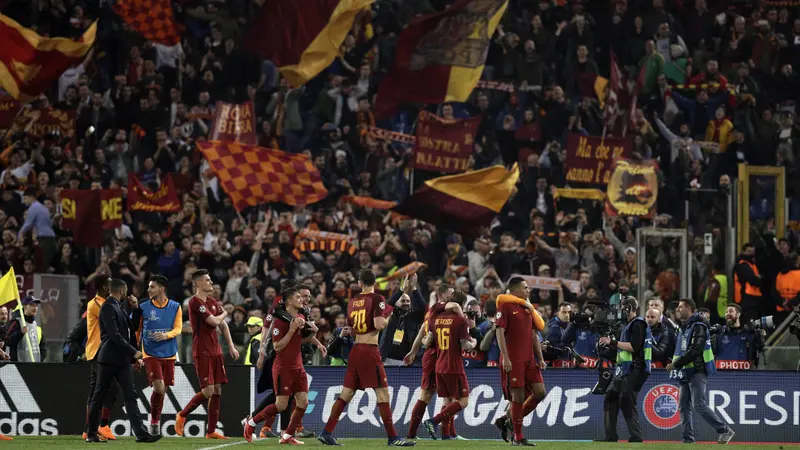 Liga Champions, Barcelona, AS Roma