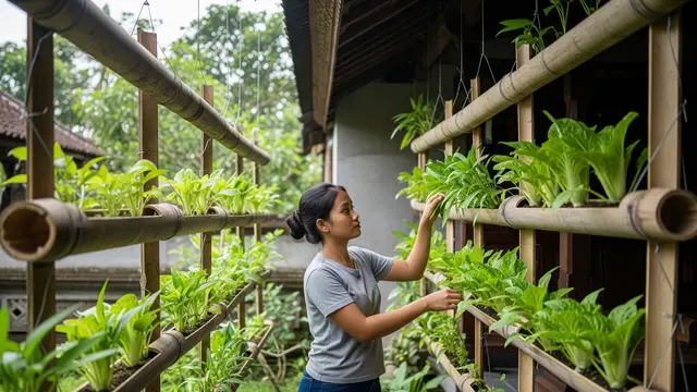 Ide Kebun Vertikal Low Budget untuk Ibu Rumah Tangga