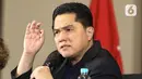 Hal tersebut ditegaskan Ketua Umum PSSI Erick Thohir yang mengatakan bahwa Piala Presiden di tahun ini akan menarik dengan mengundang dua klub internasional. (Liputan6.com/Angga Yuniar)