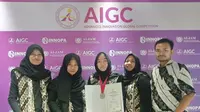Ciptakan Inovasi Obat Sariawan, Mahasiswa Unair Raih Medali Perak di Singapura
