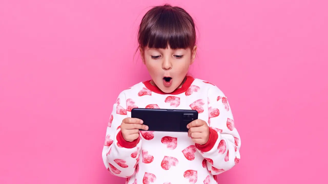 Kid Playing Game