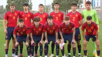 Skuad Timnas Spanyol U-17 yang mungkin akan berlaga di Piala Dunia U-17 2023 Indonesia. (Instagram/robertomartin_10)