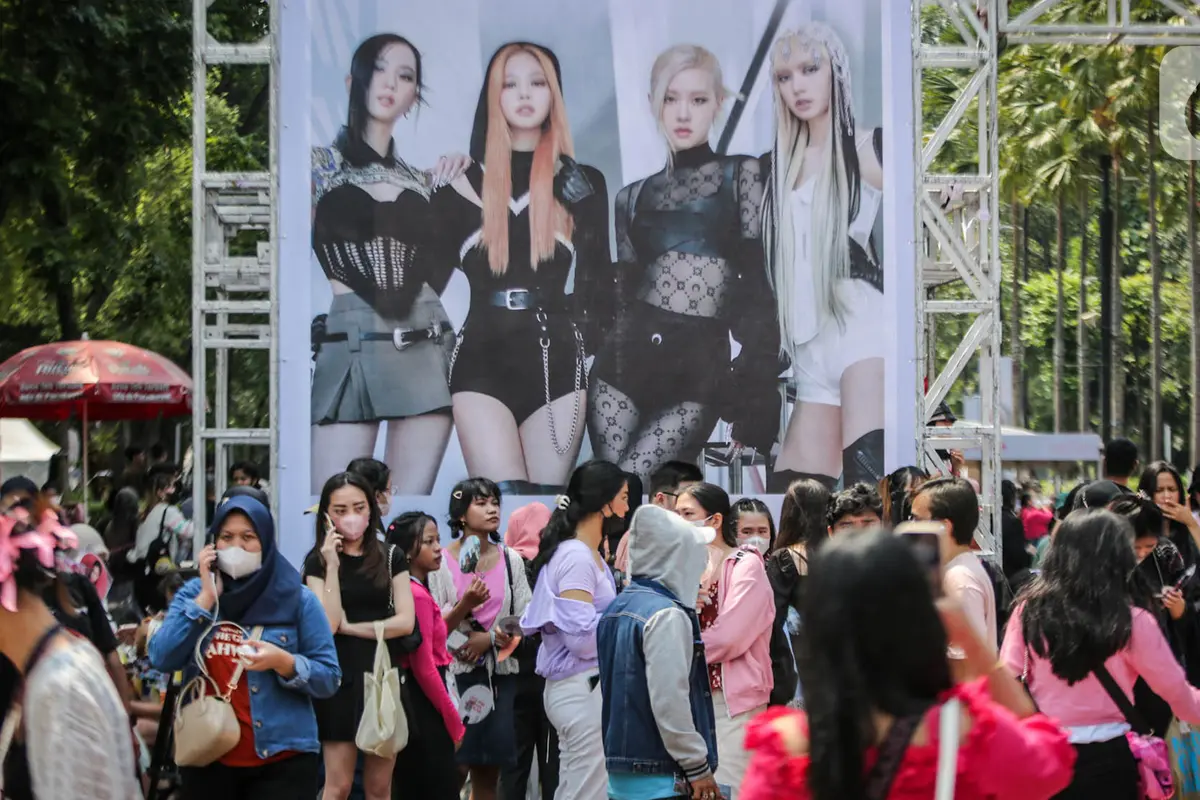Konser BLACKPINK Jakarta, Ribuan Fans Padati Kawasan GBK