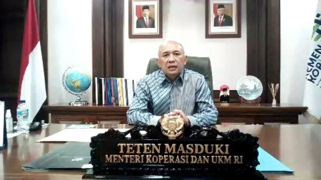 Menteri Koperasi dan UKM Teten Masduki