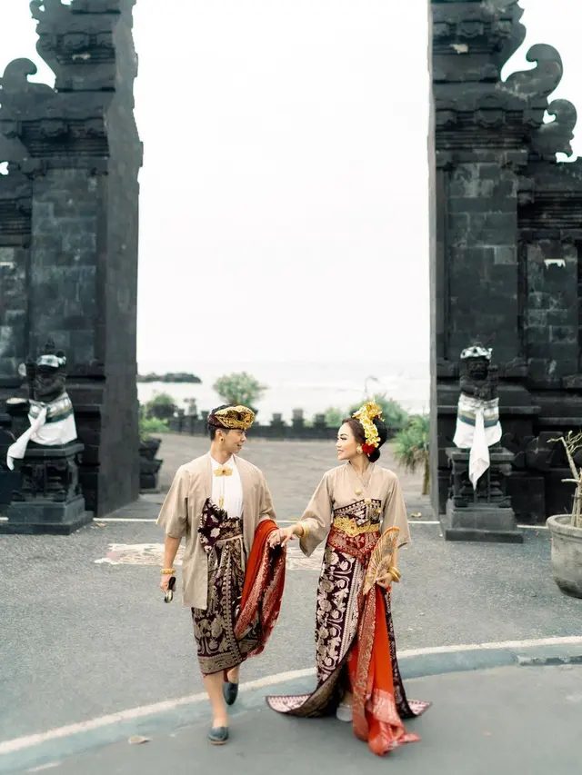 7 Pesona Steffy Ai Eks Cherrybelle saat Pakai Busana Tradisional Bali, Anggun Banget
