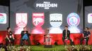 <p>Dari kiri: Dirut Persis Solo, Kaesang Pangarep, Presiden Borneo FC, Nabil Husein, Direktur Persib Bandung Teddy Tjahjono dan Presiden Arema FC,&nbsp;Gilang Widya Pramana saat konferensi pers Piala Presiden 2022 di Studio Lantai 8 SCTV Tower, Senayan City, Jakarta pada Senin (06/06/2022). (Bola.com/Bagaskara Lazuardi)</p>