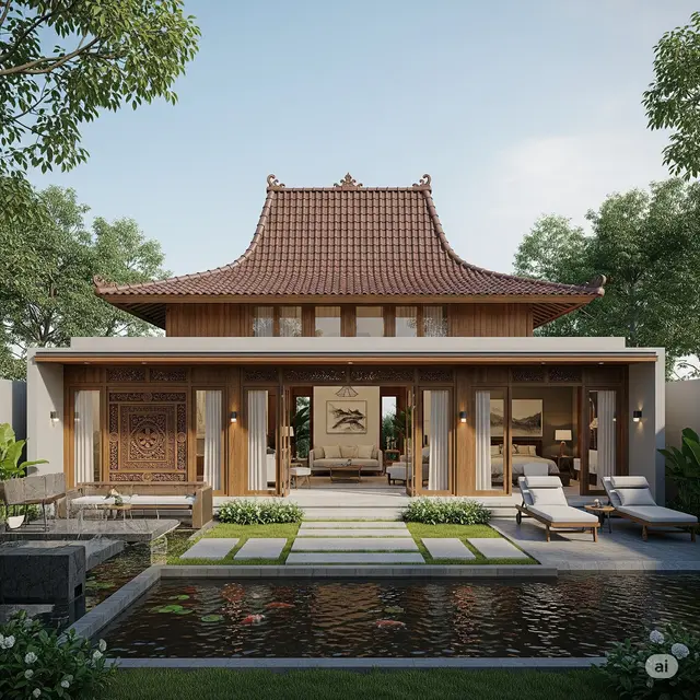 Rumah Joglo Modern