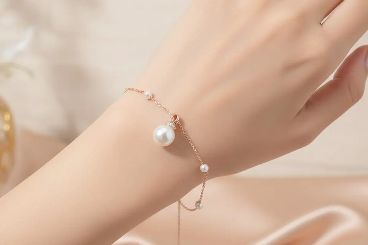 10 Model Gelang Rose Gold Asli yang Lagi Tren, Bikin Gaya Makin Feminin