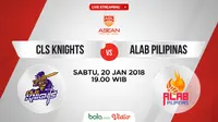 CLS Knights Vs Alab Pilipinas_2 (Bola.com/Adreanus Titus)