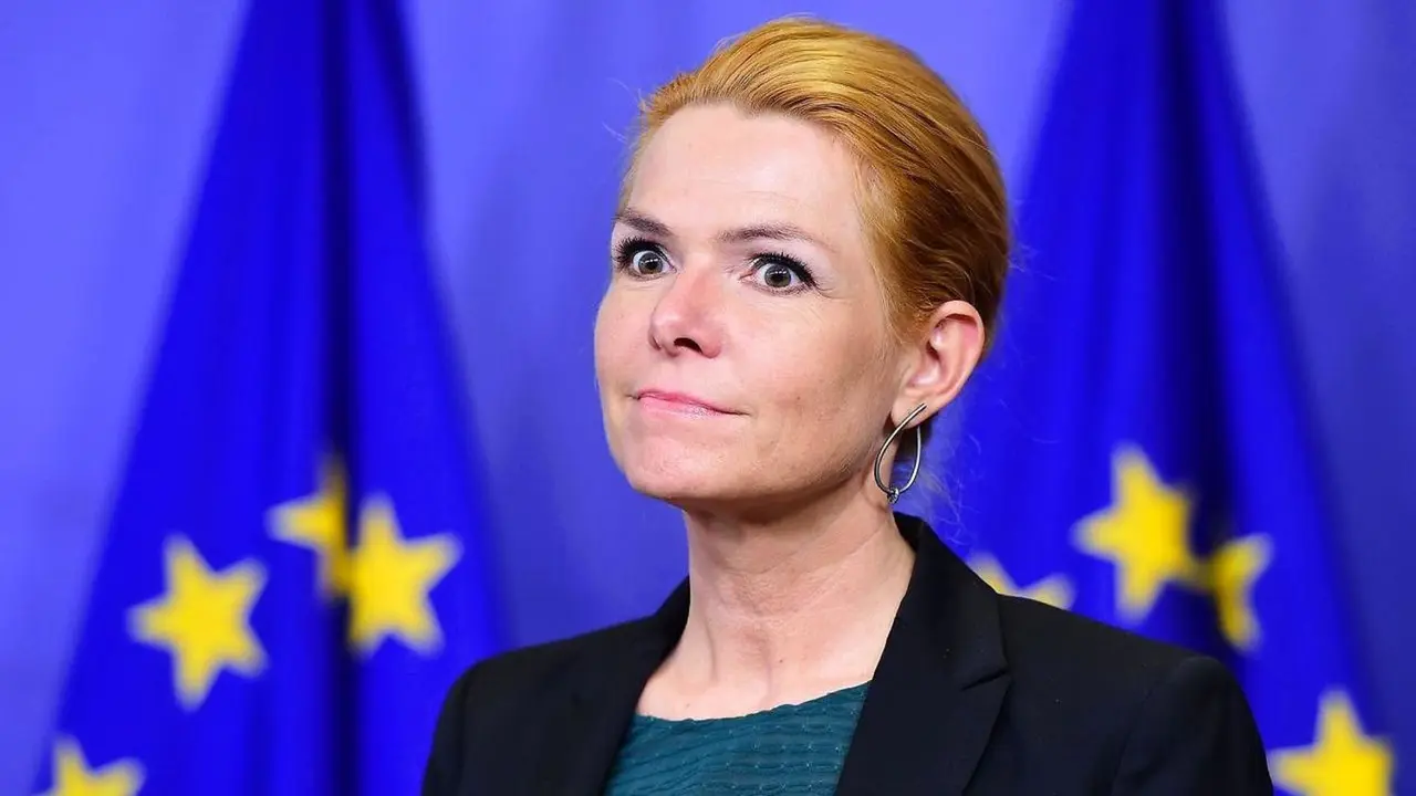 Inger Støjberg, Menteri di Denmark yang emnyarankan umat Muslim libur bekerja saat puasa (AFP/Emmanuel Dunand)