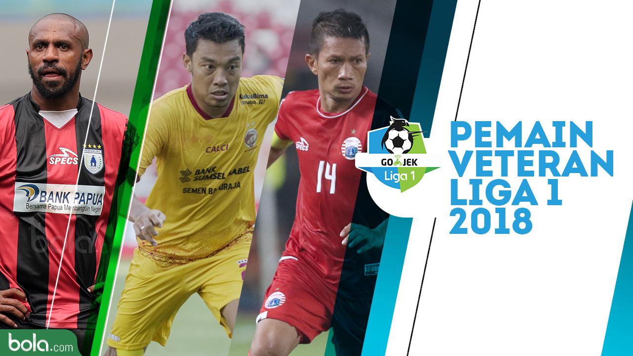 Pemain veteran Liga 1 2018