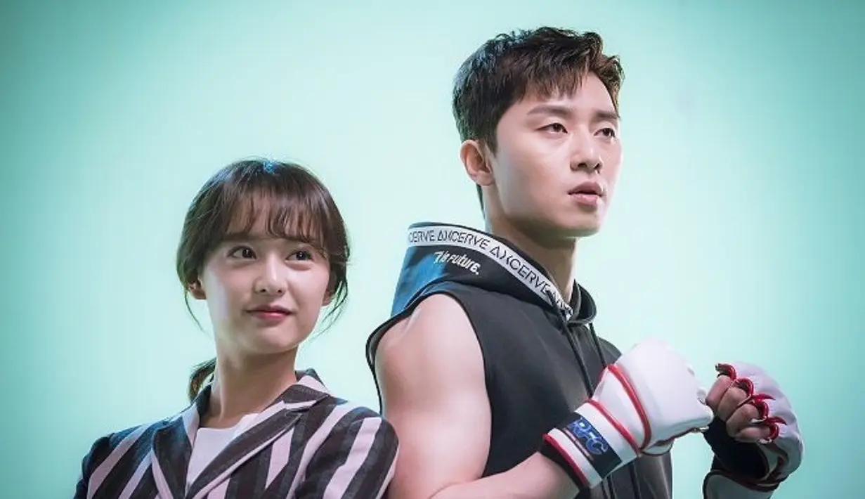 Park Seo Joon dan Kim Ji Won di drakor Fight for My Way. (Foto: IMDb)