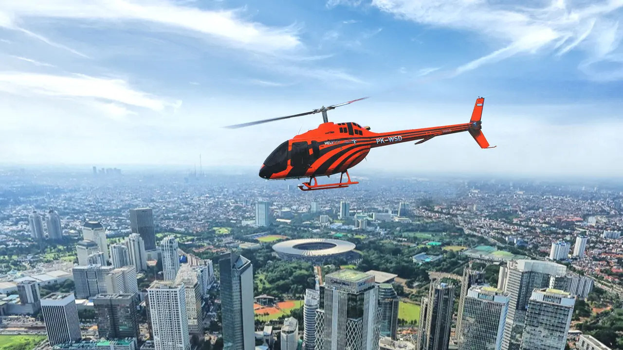 Berkesan Tak Terlupakan, Paket Tur Helikopter dari Hotel Bintang 5