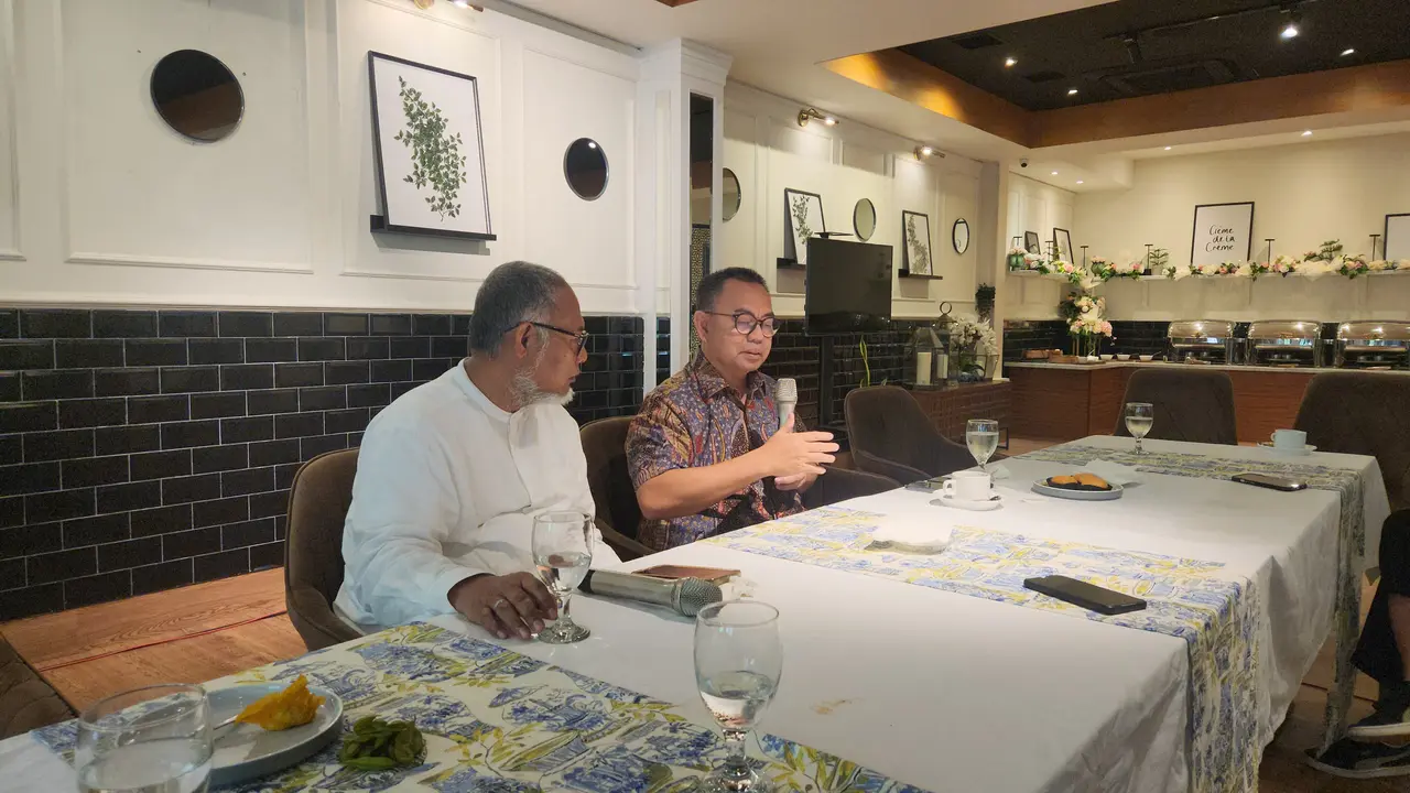Co-Captain Tim Pemenangan Nasional Anies-Muhaimin (Timnas AMIN) Sudirman Said (Bachtiarudin Alam/Merdeka.com)