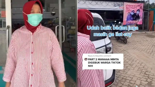 Seorang pemuda beri kejutan kepada ibu di hari ibu