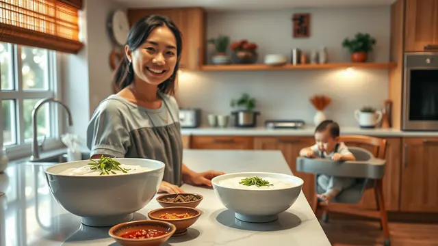 cara membuat bubur nasi