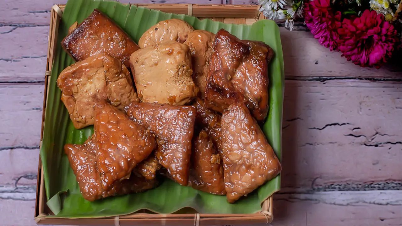 tahu tempe bacem