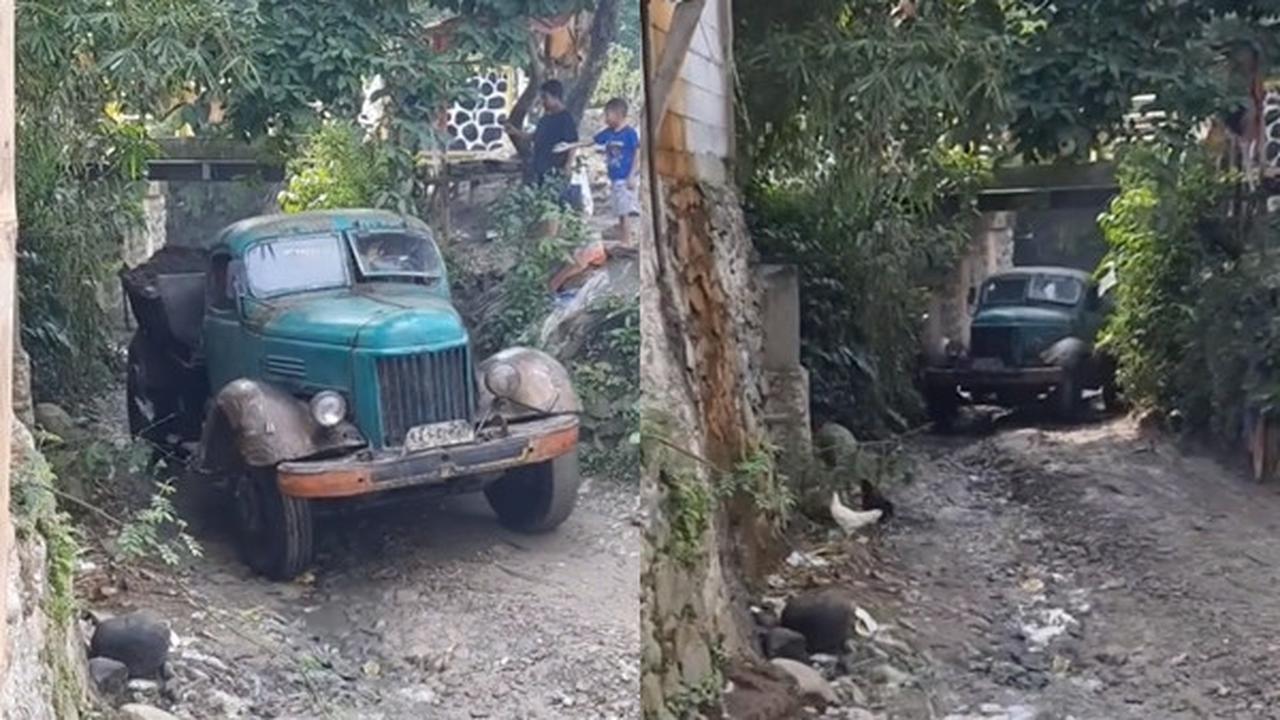 Truk Titipan Perang Milik Uni Soviet (TikTok/@cahbaguscania_14)