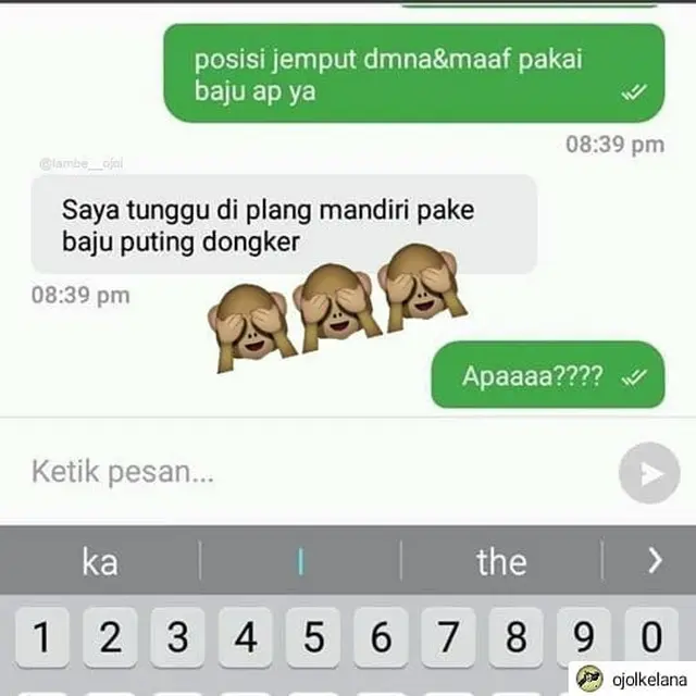 6 Chat Pelanggan ke Ojol Minta Jemput Ini Bikin Bingung, Penuh Teka-Teki