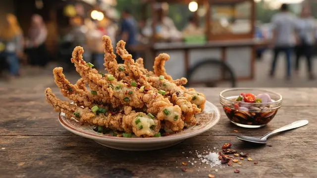 Resep Sotong Crispy ala Abang Tahu Bulat yang Renyah