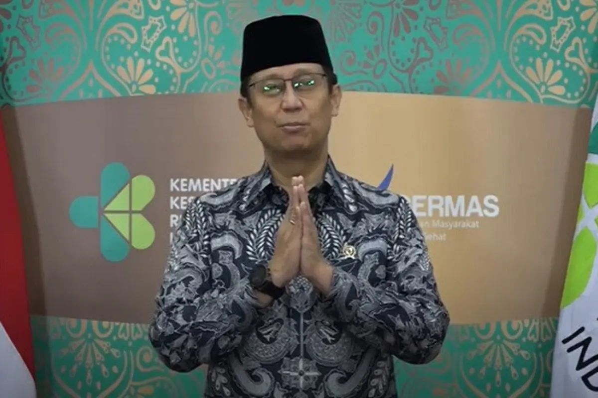 Menkes Budi Gunadi dalam pesan videonya terkait Hari Raya Idul Fitri tahun 2021 (Tangkapan Layar Youtube Kementerian Kesehatan)
