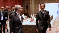 Presiden Jokowi Menggelar Pertemuan Bilateral dengan Sekjen PBB, Antonio Guterres di Pleno KTT ke-35 ASEAN, Bangkok, Thailand, Minggu (3/11/2019). (Foto: Biro Pers Setpres)