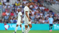 Cristiano Ronaldo dalam laga pramusim saat Al Nassr menghadapi Celta Vigo di Stadion Estadio Do Algarve, Selasa, 18 Juli 2023. (foto: instagram @alnassr)
