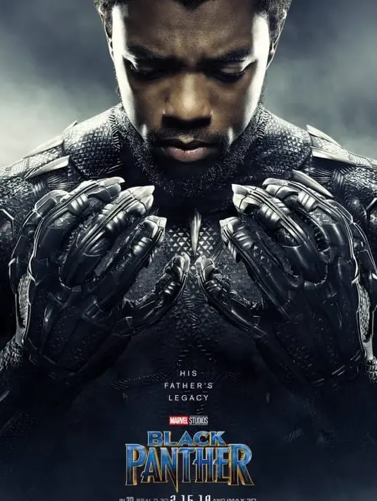 Melansir dari berbagai sumber, Chadwick Boseman meninggal dunia di usia 43 tahun akibat kanker usus. Kariernya meroket setelah membintangi Black Panther yang mendatangkan pendapatan kotor lebih dari 1,3 miliar dolar AS. Black Panther juga dianggap sebagai salah satu film terbaik pada tahunnya lantaran meraih 7 nominasi Oscar termauk Film Terbaik. Black Panther membawa pulang tiga Oscar untuk Tata Musik, Tata Kostum, dan Desain Produksi Terbaik. (Foto: Dok. Marvel Studios/ IMDb)
